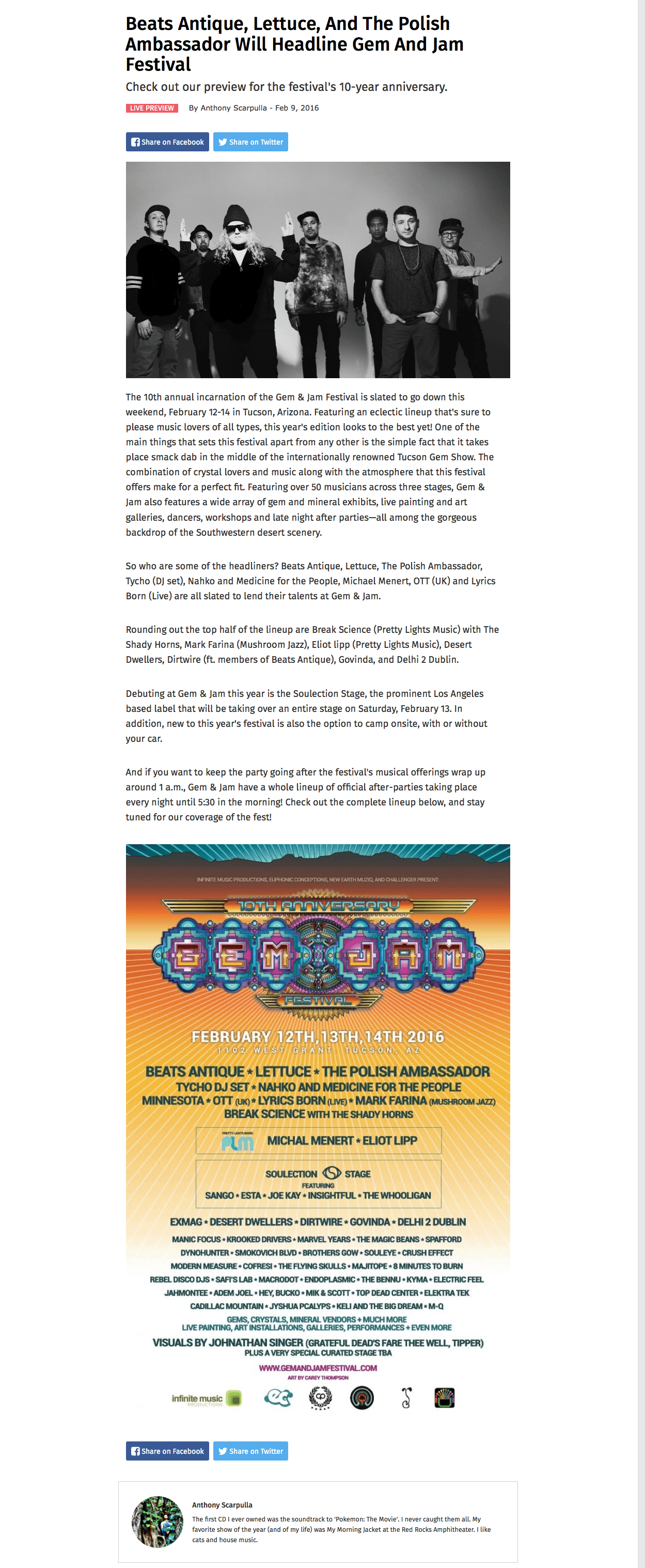 Bandsintown work sample 2