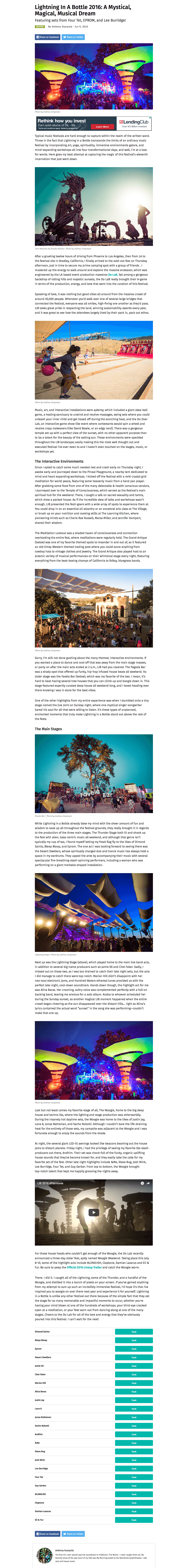 Bandsintown work sample 8