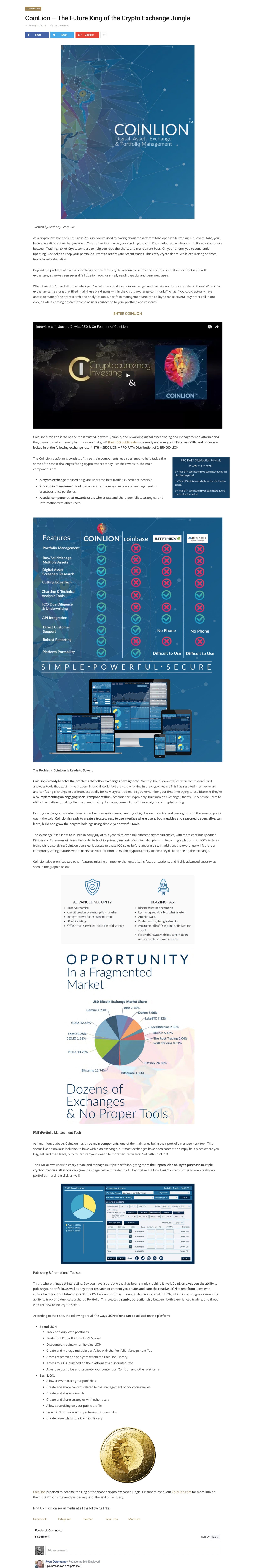 Cryptocurrency Investing work sample 5